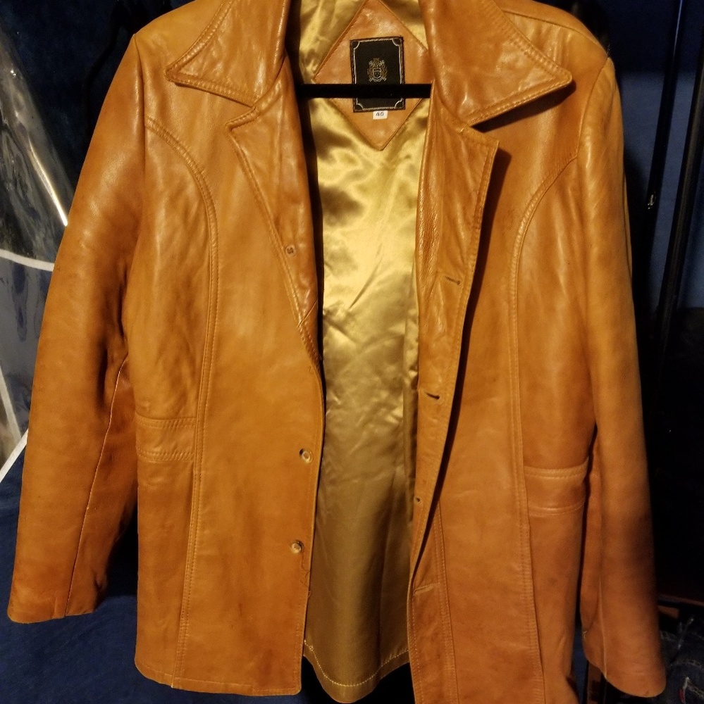 Leather jacket
